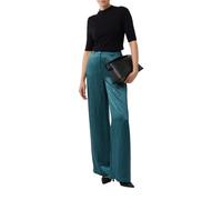 Comma Pants Petrol Größe: 40L | Ausgestellte Hosen Outlet | Damen