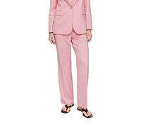 COMMA Stoffhose aus Viskose-Mix mit Gesäßleistentasche in Pink, Größe 44
