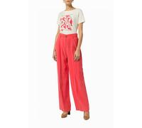 Comma Pants Red Größe: 40 | Ausgestellte Hosen Outlet | Damen | Rot