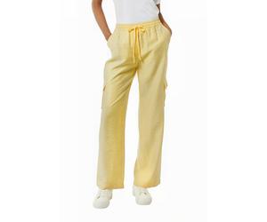 Comma Pants Yellow Größe: 34 | Cargohosen Outlet | Damen | Gelb