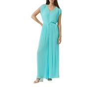 Comma Plissee-Jumpsuit mit V-Ausschnitt