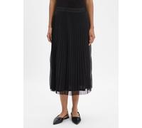 comma Plisseerock Damen schwarz, 38