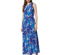 Comma Plissiertes Chiffon-Kleid