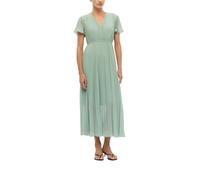Plissiertes Kleid in Midilänge grün 34