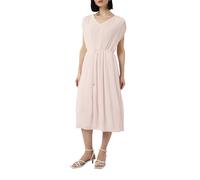 Comma Plissiertes Midikleid aus Chiffon