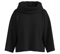 comma Relaxed Fit Strickpullover mit Rollkragen in Black, Größe M
