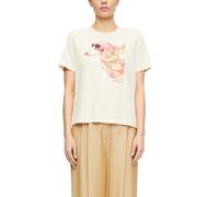 comma - T-Shirt beige - Gr. - 40