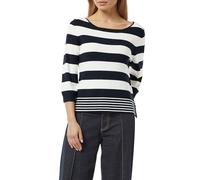 Strickpullover schwarz|weiß 40