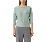 Comma Damenpullover Relaxed Fit aus Viskose-Mix, Strick-Optik Mint Größe 36