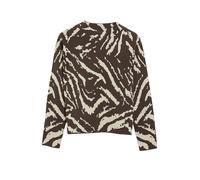 comma - Strickpullover braun/beige - Gr. - 40