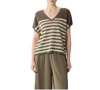 comma - Strickpullover braun - Gr. - 34