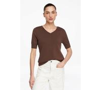 comma - Strickpullover braun - Gr. - 42