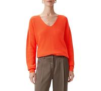 Comma Pullover mit Rippstruktur und Strickmuster