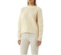 comma casual identity - Strickpullover creme - Gr. - L