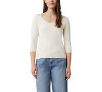 Comma Pullover Offwhite Größe: 34 | Longsleeves Outlet | Damen | Weiß