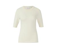 Kurzarmpullover im Slim Fit 38 creme 2176347.0403.38