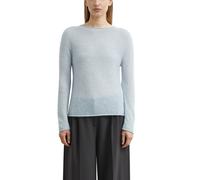 Comma Strickpullover Slim Fit Woll-Alpaka-Anteil Blau Größe 36