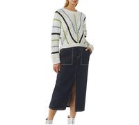 comma casual identity - Strickpullover mehrfarbig|weiß - Gr. - M