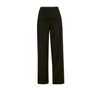 comma - Regular: Stoffhose aus Twill schwarz - Gr. - 46