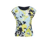 T-Shirt blau|gelb 34