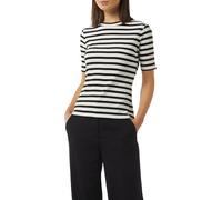 Comma Ringel-T-Shirt aus Rippware