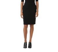 Midirock COMMA Gr. 38, schwarz (black) Damen Röcke (24100644-38) black