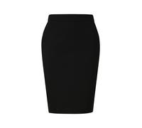 Midirock COMMA Gr. 38, schwarz (black) Damen Röcke (24100644-38) black