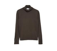 comma - Rollkragen-Strickpullover braun - Gr. - 34