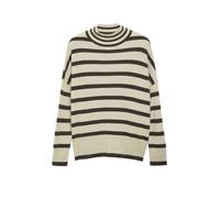 comma - Strickpullover beige/braun - Gr. - XS