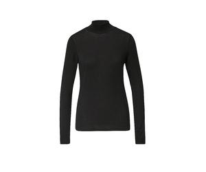 COMMA Rollkragenshirt schwarz | 36