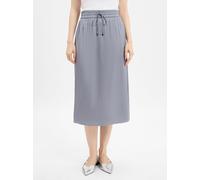 comma Satin-Midirock Damen blau, 40
