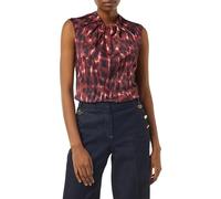 Comma Satinbluse mit Raffung