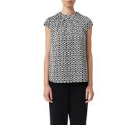 comma Blusenshirt Damen schwarz, 36