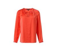 Comma Satinierte Tunikabluse im Relaxed Fit