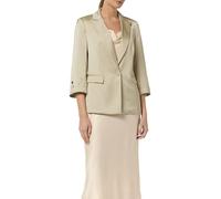 Comma Satinierter Blazer mit 3/4-Ärmel