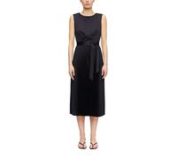 Satinkleid mit Plissée-Rock 46 blau 2179888.5976.46
