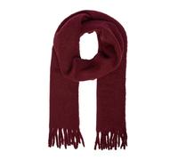 comma Schal mit Fransen in Bordeaux, Größe 1