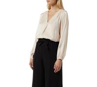 Comma Schimmernde Bluse mit Faltendetails