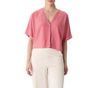 Comma Schimmernder Feinstrick-Cardigan mit Fledermausärmeln