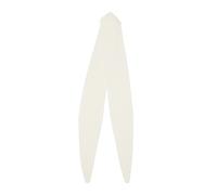comma - Schmaler Strick-Schal aus Baumwollmix beige - Gr. - ONE SIZE