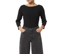 Comma Schmaler Strickpullover mit 3/4-Arm