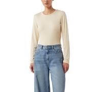 Schmales Longsleeve beige 42