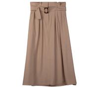 Comma Skirt-long Brown Größe: 40 | Midiröcke Outlet | Damen | Braun