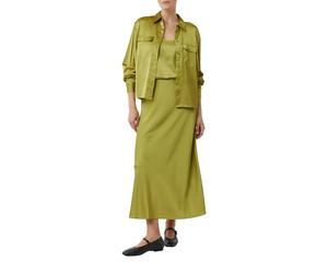 Comma Skirts Green Größe: 34 | Midiröcke Outlet | Damen | Grün