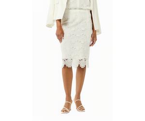 Comma Skirts White Größe: 38 | Midiröcke Outlet | Damen | Weiß