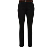 Comma - Slim-Fit-Hose aus Viskosemischung - - Trousers - Damen - Schwarzk - 2XL