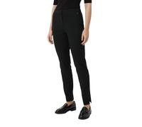 comma - Slim: Hose aus Viskosemix schwarz - Gr. - 34