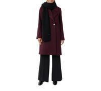 Kuscheliger Schal aus Wollmix mit Pailletten-Details schwarz ONESIZE