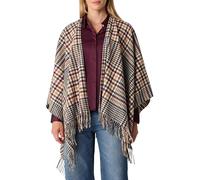 Comma Softer Poncho mit Fransen