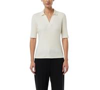 Comma Softes Poloshirt mit Rippstruktur